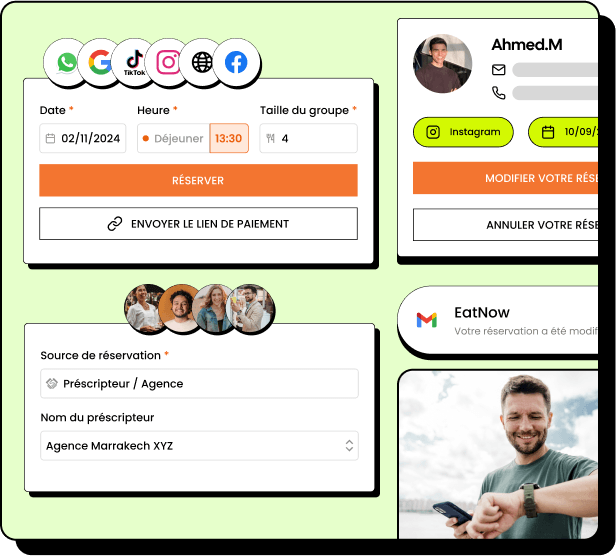 Gérer vos réservations